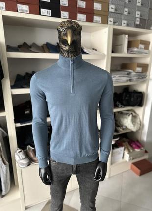 Мужская кофта kiton под шею