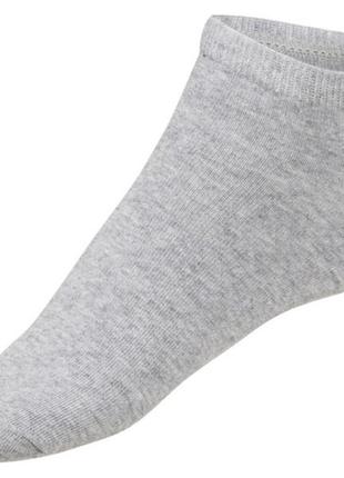 Носки мужские низкие, комплект из 5 пар, размер 39-42, цвет белый, серый, синий