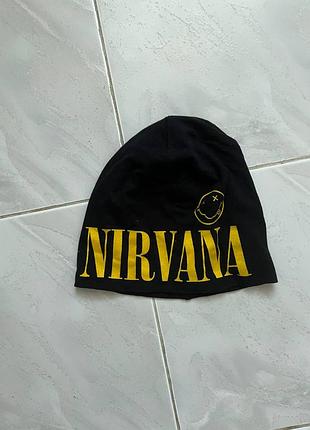 Шапка nirvana мерч