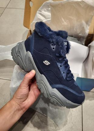Ботинки женские зимние skechers оригинал