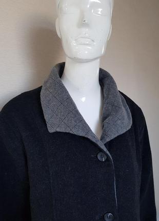 Качественное шерстяное пальто с кашемиром kingfield3 фото