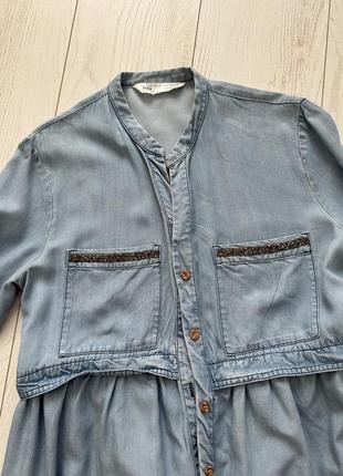 Джинсове плаття zara 3