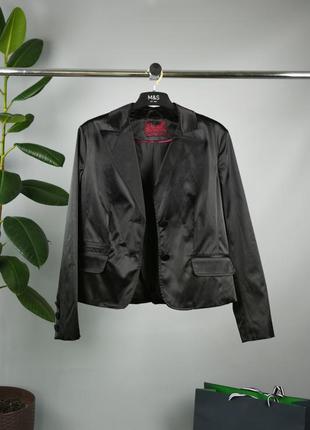 Jessica женский пиджак черный на 2 пуговицы размер l3 фото