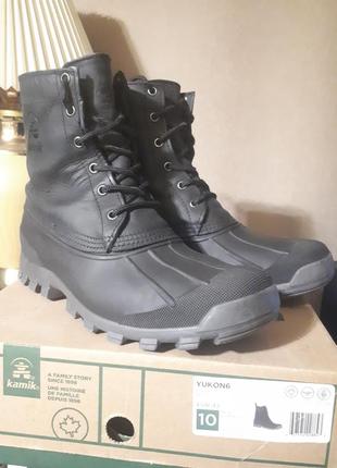 Снегоходы kamik yukon 6 duck boots. sorel. берцы. оригинал. зимние сапоги.2 фото