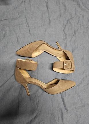 Босоножки туфли zara с узким острым носом и закрытой пяткой — цена 300 ...