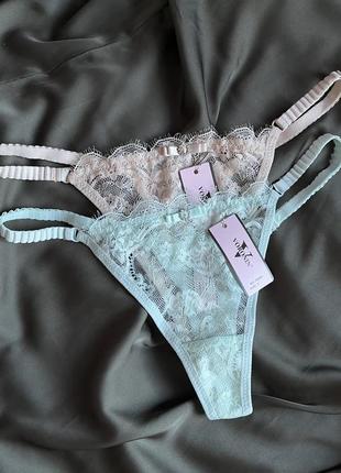 Кружевные стринги, трусики женские