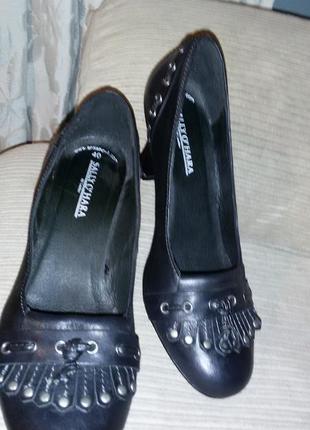 Кожаные туфли бренда sally o'hara размер 40 (26.3 см)2 фото