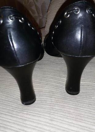 Кожаные туфли бренда sally o'hara размер 40 (26.3 см)9 фото