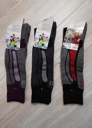 Лижні шкарпетки термошкарпетки з вовною шкарпетки crane ( crivit ) 35-37