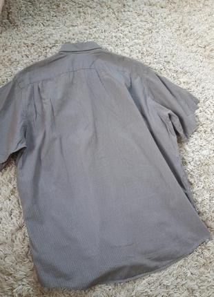 Шикарная мужская рубашка в клетку, lacoste,  p.xl-xxl7 фото