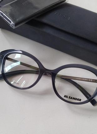 Нова титанова оправа jil sander оригінал окуляри преміумжи сандер прозора