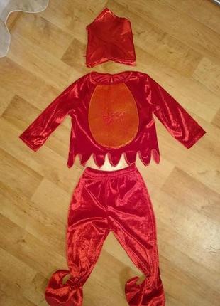 Карнавальний костюм диявола на 1,5-2 роки marks&amp;spencer