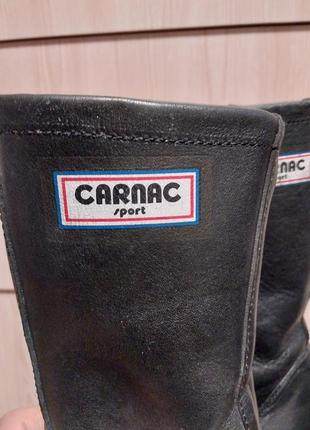 Стильные качественные удобные кожаные французские сапоги carnac7 фото