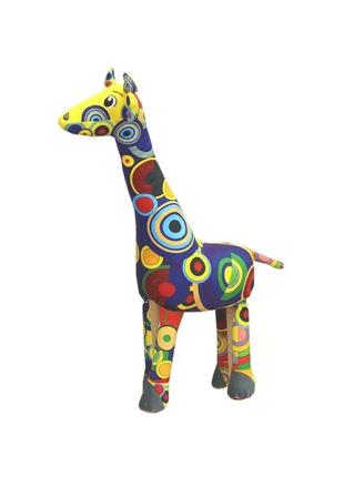 Мягкая игрушка копица жираф радуга 50 см (00408-7)2 фото