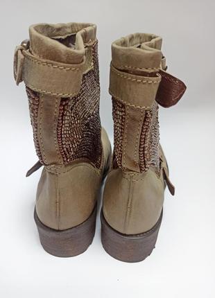 Metamorfose сапожки женские кожаные.брендовая обувь сток3 фото