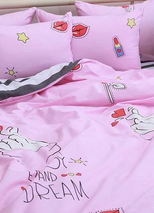 Розкішні комплекти постільної білизни сатин люкс тм tag бавовна