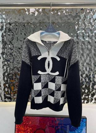 Женский свитер в стиле chanel2 фото