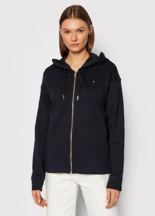 Кофта на замку бомбер tommy hilfiger нова s