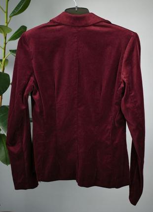Aqua женский двубортный пиджак красный бархатный размер xs2 фото