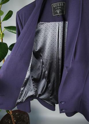 Guess женский пиджак фрак фиолетовый размер s6 фото