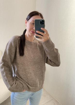Теплый женский свитер h&amp;m3 фото