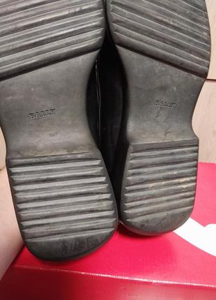 Высококачественные люксовые кожаные итальянские туфли bally8 фото