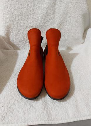 Ботинки челси arche 42p оранжевые кожа3 фото