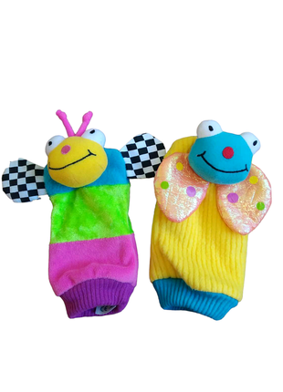 Детские носочки-погремушки