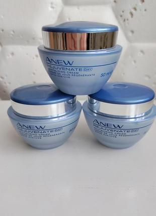 Восстановливающий крем для лица дневной эйвон avon day anew spf 25