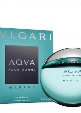 Туалетна вода чоловіча bvlgari aqva marine pour homme 100 мл