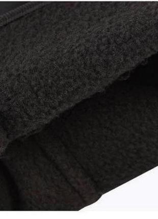 Сірі і чорні перчатки спортивні термо, вітрозахистні, водонепроникні, неопренові4 фото