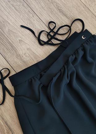 Черная юбка-миди на запах, 42-46 размер, st.michael5 фото