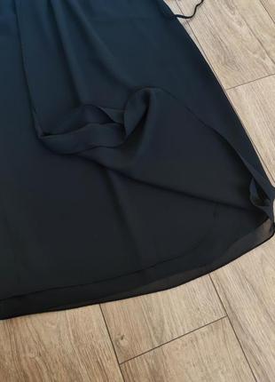 Черная юбка-миди на запах, 42-46 размер, st.michael7 фото