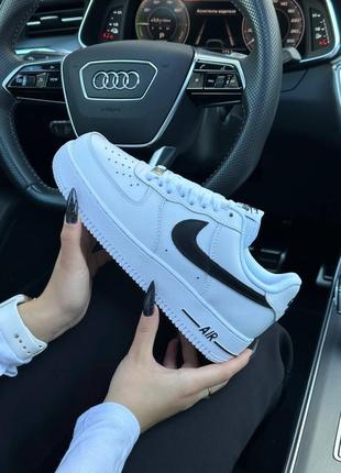 Nike air force 1 prm all white black