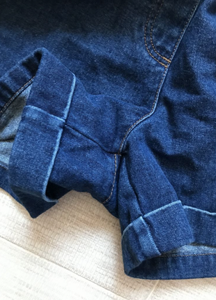 Джинсові шорти, американського бренда, papaya denim. 48 евро10 фото