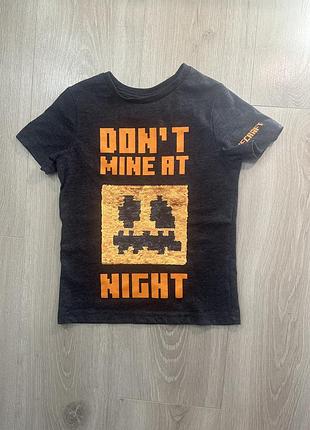 Футболка для хлопчика, mine craft, майн крафт