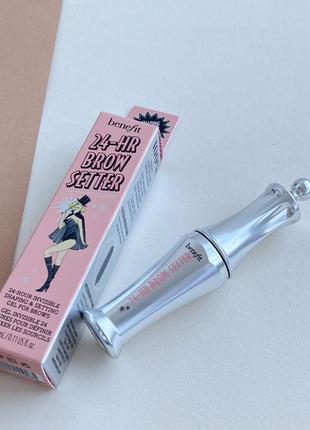 Гель для брів benefit 24-hour brow setter clear brow gel з ефектом ламінування 3,5 мл