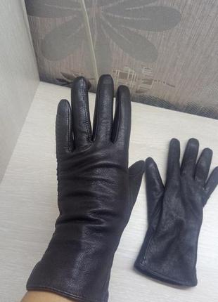 Кожаные перчатки 6,5