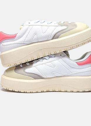 New balance ct302 'white natural pink кроссовки женские