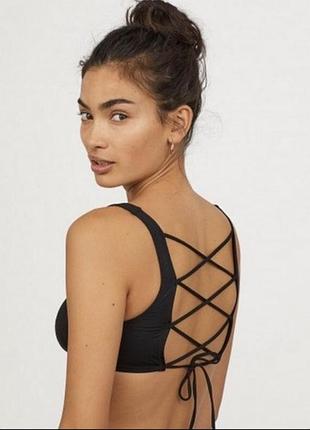 Кроп топ, лиф, купальник, h&m