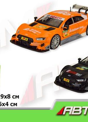 Машина метал. 68448 (7949) (48шт/2) "автопром",1:32 audi rs 5 dtm, 2 цвета,  свет,звук,в коробке 18*, шт