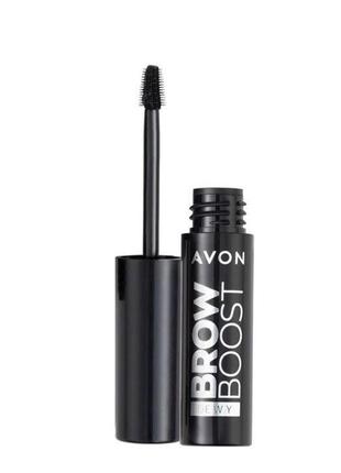 Гель для брів від avon, 3.3мл (коричнево-чорний/soft black)