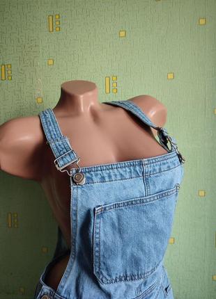 Комбінезон. джинсовий комбенізон. denim co. 38. m. 10розмір10 фото