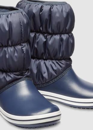 Crocs утеплені чоботи розмір us6 — 23 см крокс womens winter puff boot оригінал