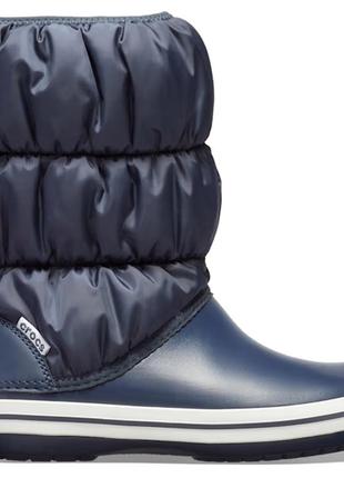 Crocs утепленные сапоги  размер us6 - 23 см крокс womens winter puff boot оригинал4 фото