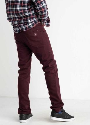 Джинси, штани чоловічі зимові на флісі стрейчеві warxdar, туреччина10 фото