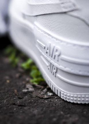 Nike air force shadow white  женские кроссовки найк еир форс7 фото