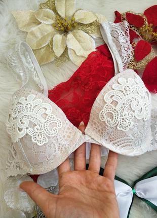 Шикарний кружевний ліф бюстгалтер бра new look