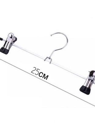 Двойная телескопическая стойка-вешалка для одежды double pole + 20 вешалок8 фото