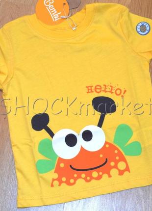 Футболка на хлопчика фб 536 бембі р. 80